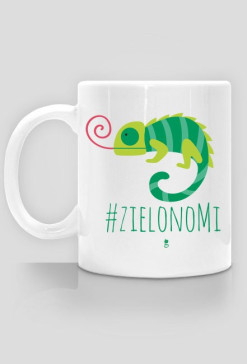 Kubek - #ZIELONO MI