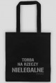 Torba bawełniana na rzeczy nielegalne.