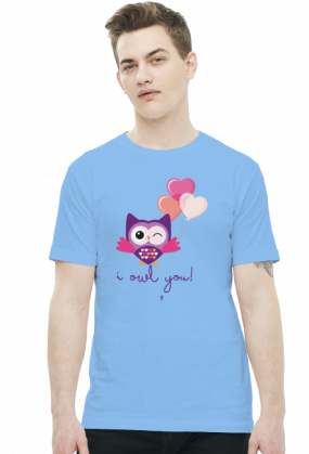 Koszulka męska - I OWL YOU!