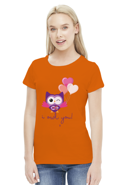 Koszulka damska - I OWL YOU!