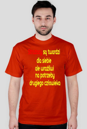 Strażacy są twardzi dla siebie ale wrażliwi na potrzeby drugiego człowieka