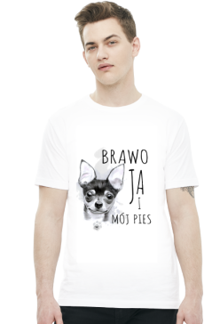 Koszulka męska - BRAWO JA I MÓJ PIES