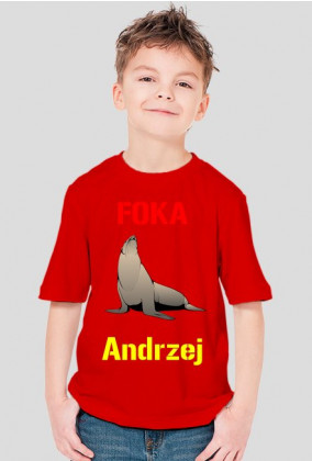 Dziecięca Bluzka "Foka Andrzej"