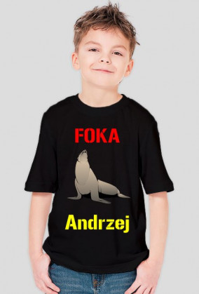 Dziecięca Bluzka "Foka Andrzej"