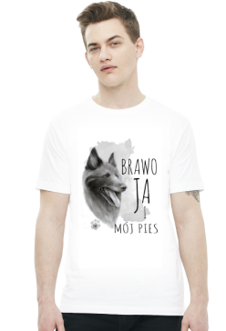 Koszulka męska - BRAWO JA I MÓJ PIES