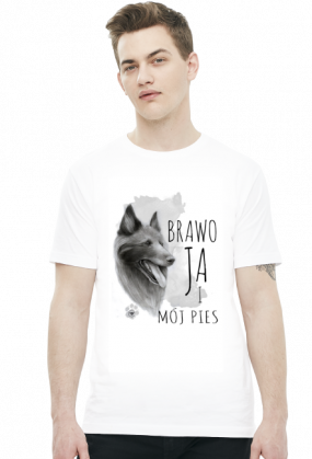 Koszulka męska - BRAWO JA I MÓJ PIES