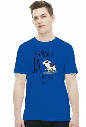 Koszulka męska - BRAWO JA I MÓJ PIES