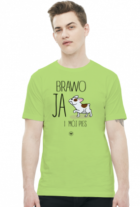 Koszulka męska - BRAWO JA I MÓJ PIES