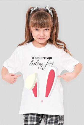 Koszulka dziecięca - WHAT ARE YOU LOOKING FOR?