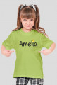 Koszulka dziecięca z nadrukiem "Amelia"