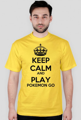 Keep calm and play pokemon go