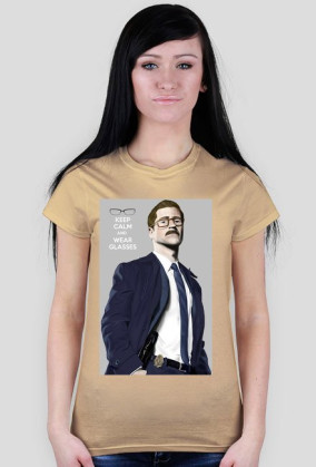 Koszulka damska GOTHAM Gordon Keep Calm and Wear Glasses