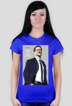 Koszulka damska GOTHAM Gordon Keep Calm and Wear Glasses