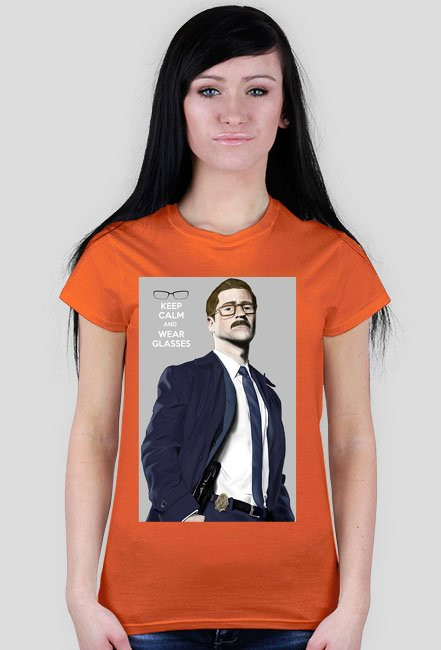 Koszulka damska GOTHAM Gordon Keep Calm and Wear Glasses
