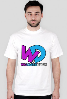 Koszulka z krótkimi rekawkami | Logo WadominikMerch