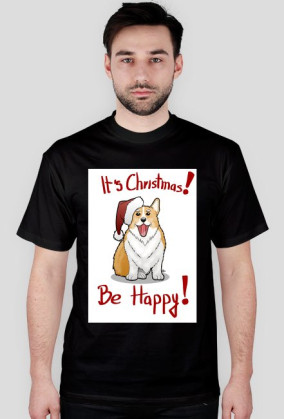 Christmas Corgi koszulka