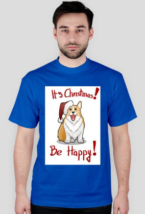 Christmas Corgi koszulka