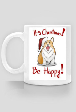 Kubek Christmas Corgi