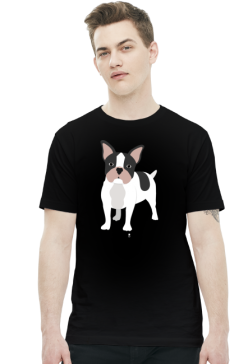Koszulka męska - BULDOG FRANCUSKI