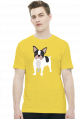 Koszulka męska - BULDOG FRANCUSKI