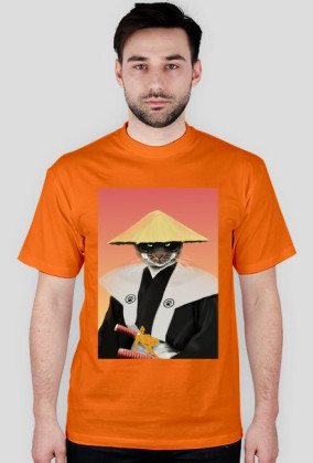 Koszulka Samurai Cat