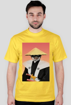 Koszulka Samurai Cat
