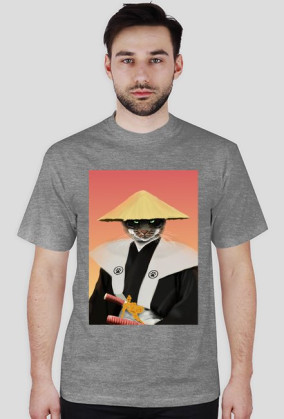 Koszulka Samurai Cat