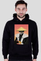 Bluza z kapturem Samurai Cat