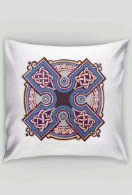 Blue Mandala Pillow