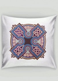Blue Mandala Pillow