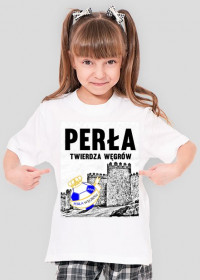 Koszulka zwykła - Perła Twierdza (kolor) - dziewczęca