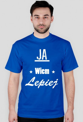 Koszulka męska (Ja wiem lepiej)
