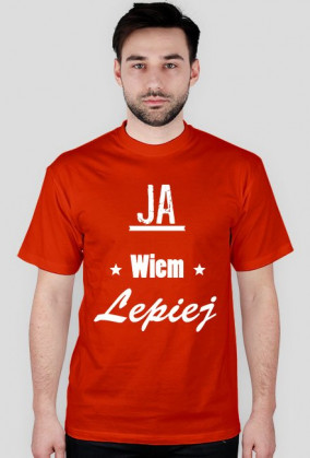 Koszulka męska (Ja wiem lepiej)