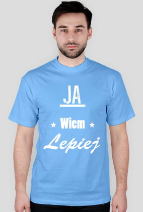 Koszulka męska (Ja wiem lepiej)