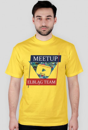 Koszulka męska MeetUP Elbląg Team 2016 Limited edition