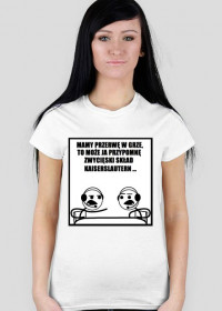 Damska koszulka "Komentatorzy"