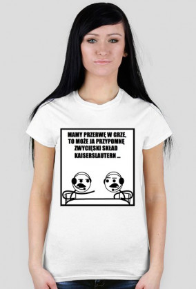 Damska koszulka "Komentatorzy"