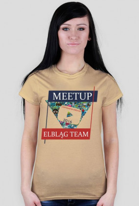 Koszulka damska MeetUP Elbląg Team 2016 Limited edition