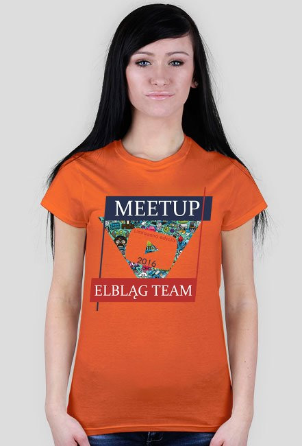 Koszulka damska MeetUP Elbląg Team 2016 Limited edition