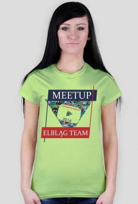 Koszulka damska MeetUP Elbląg Team 2016 Limited edition