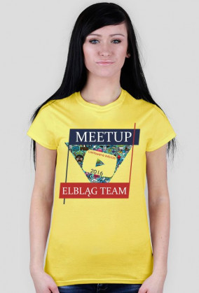 Koszulka damska MeetUP Elbląg Team 2016 Limited edition