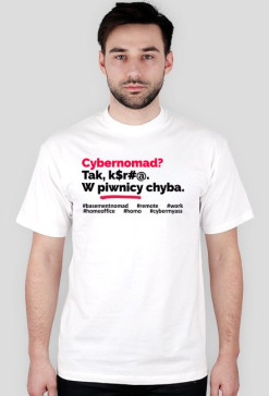 Cyber nomad? Cyber? No. Mad? Czarny jak Mercedes