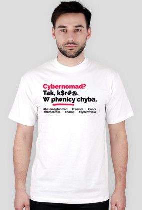Cyber nomad? Cyber? No. Mad? Czarny jak Mercedes