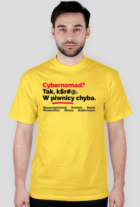 Cyber nomad? Cyber? No. Mad? Czarny jak Mercedes