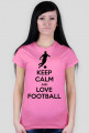 Damska koszulkaa "Keep calm"