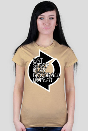 Damska koszulka "Repeat"