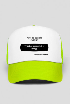 Czapka Aby do Czegoś Dojść