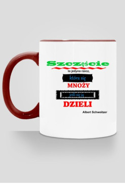 Kubek Kolorowy z Cytatem