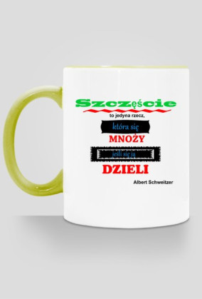Kubek Kolorowy z Cytatem