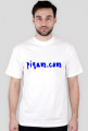 t-shirt piqam.com blue black